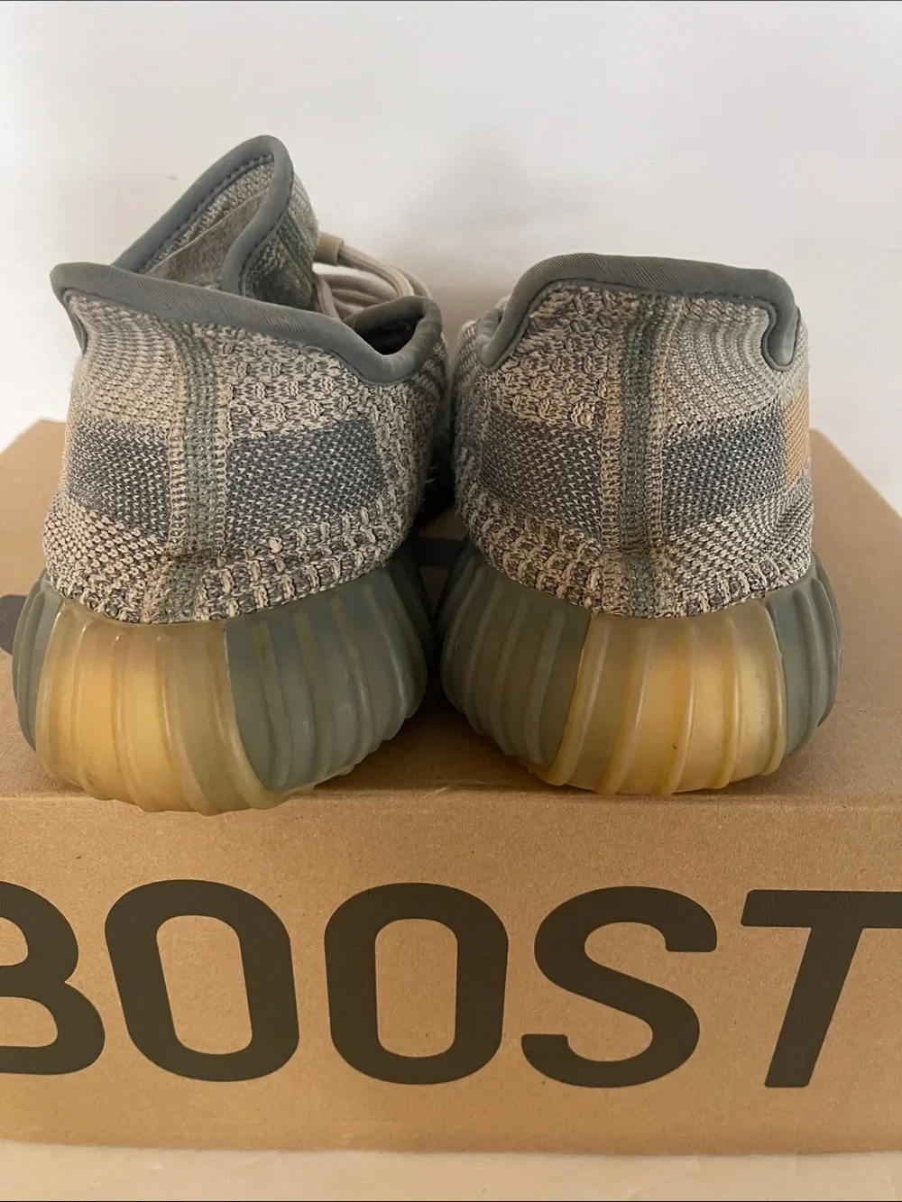 adidas Yeezy Boost 350 V2 Beige and Olive Men's Sneakers